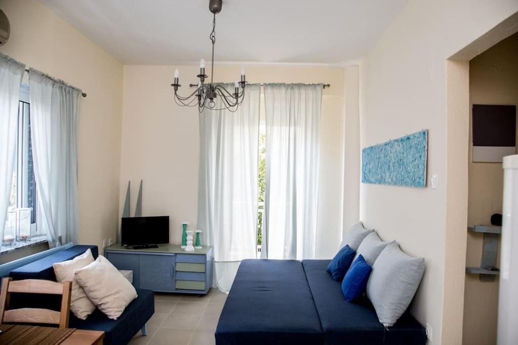 Blue Theros Apartments Paralia Dionisiou Extérieur photo